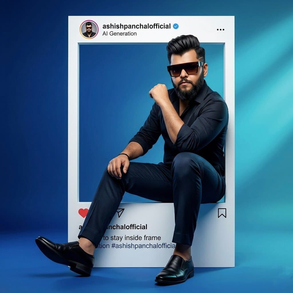 Instagram Frame Portrait