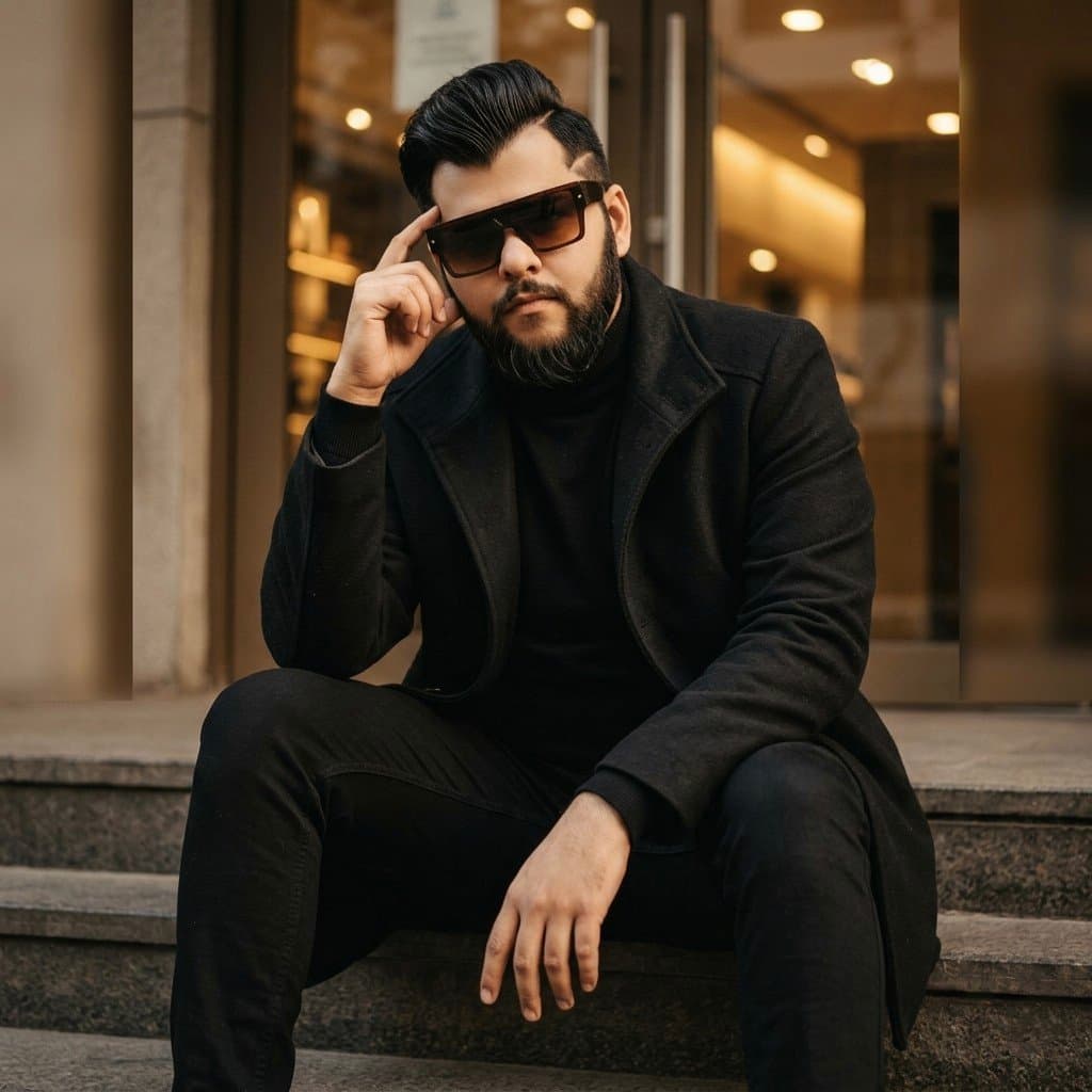 Urban Steps Cinematic Portrait (Alt)